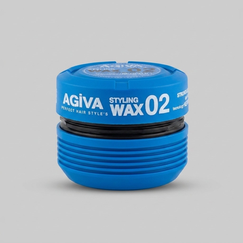 prd-119-1 واکس مو آگیوا مدل 02 حاوی کراتین با حالتدهندگی قوی و براقکننده حجم 175 میلیلیتر - تصویر 1